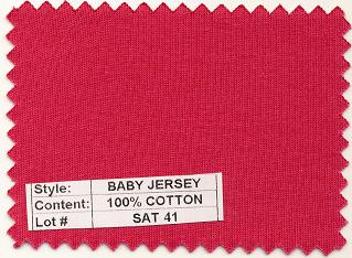 Baby Jersey 100% Cotton